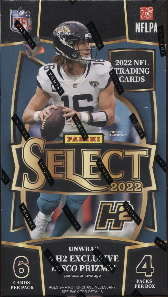 2022 Panini Select H2 Football Hobby Box