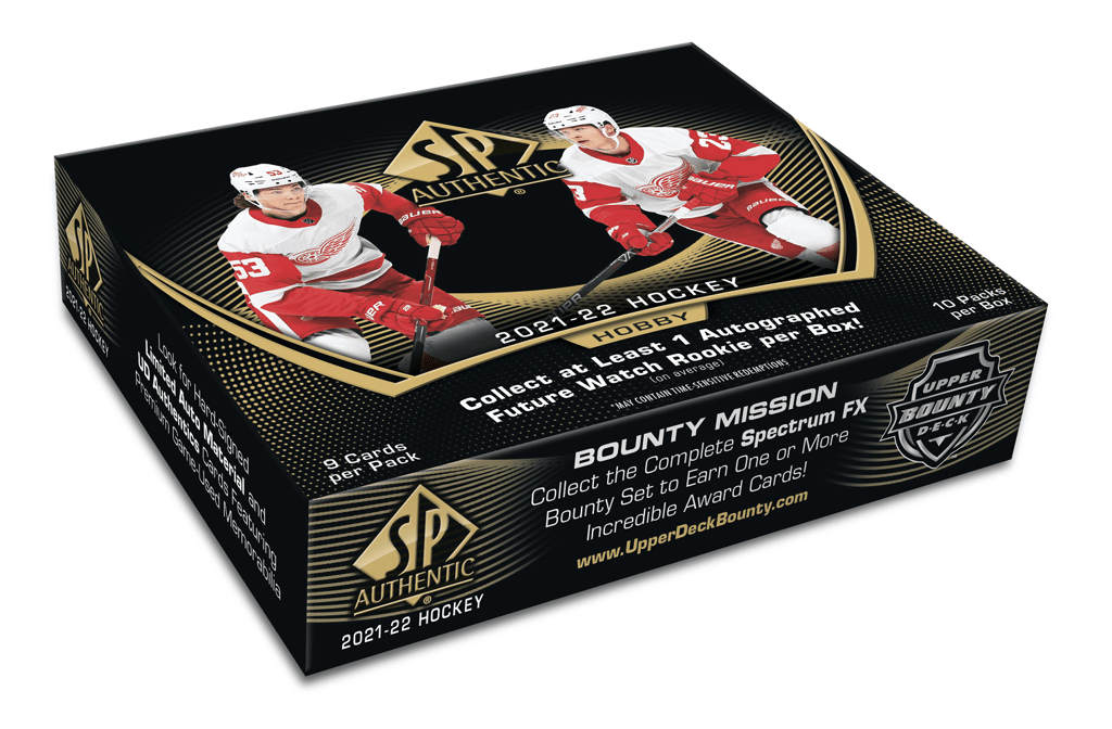 2021-22 Upper Deck SP Authentic Hockey Hobby Box