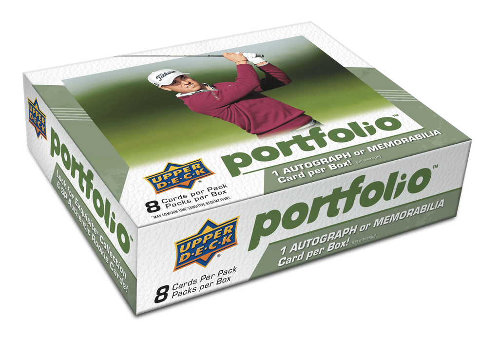 2023 Upper Deck Portfolio Golf Box