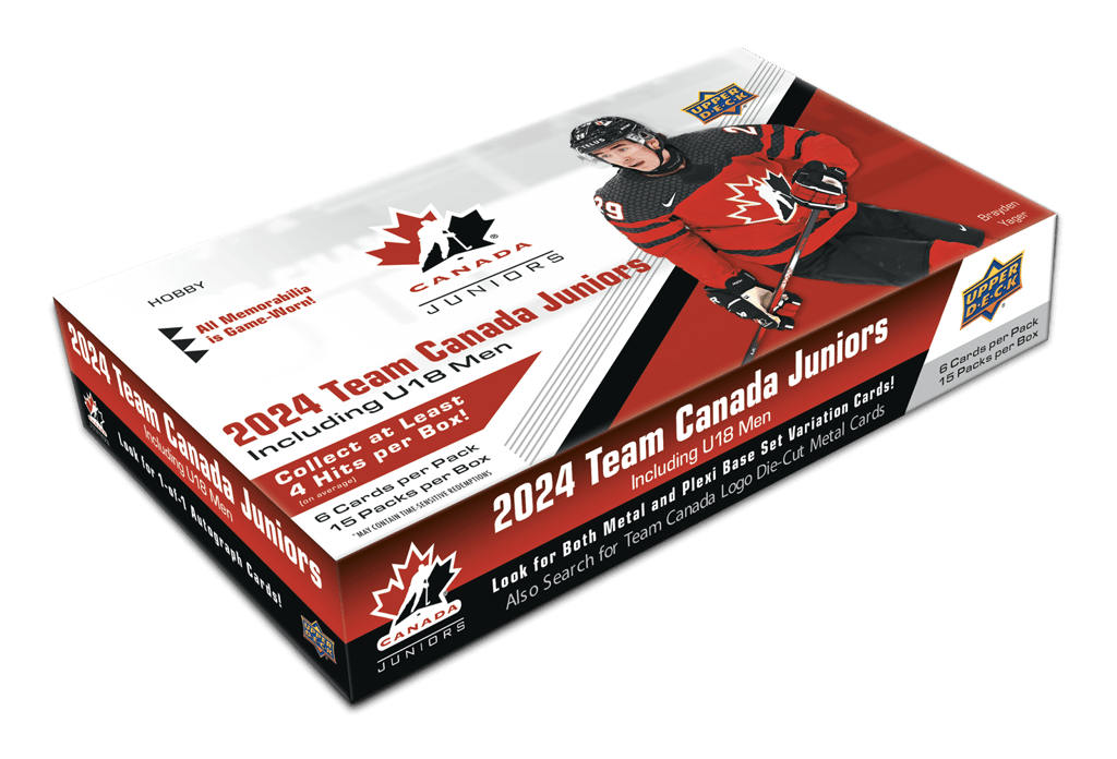 2024 Upper Deck Team Canada World Juniors Hockey Hobby Box