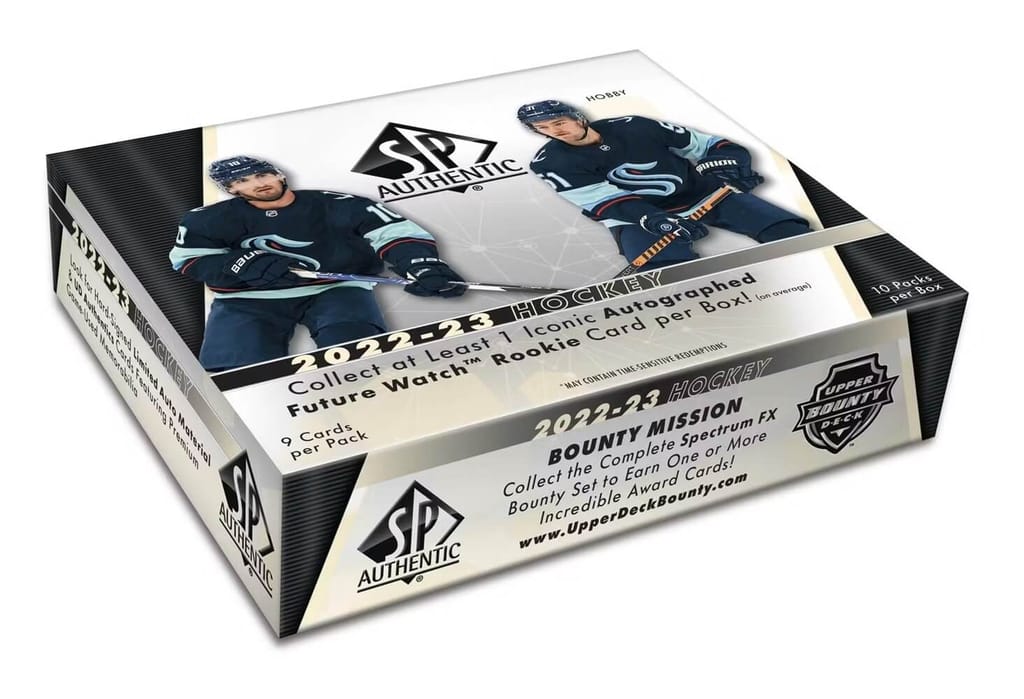 2022-23 Upper Deck SP Authentic Hockey Hobby Box