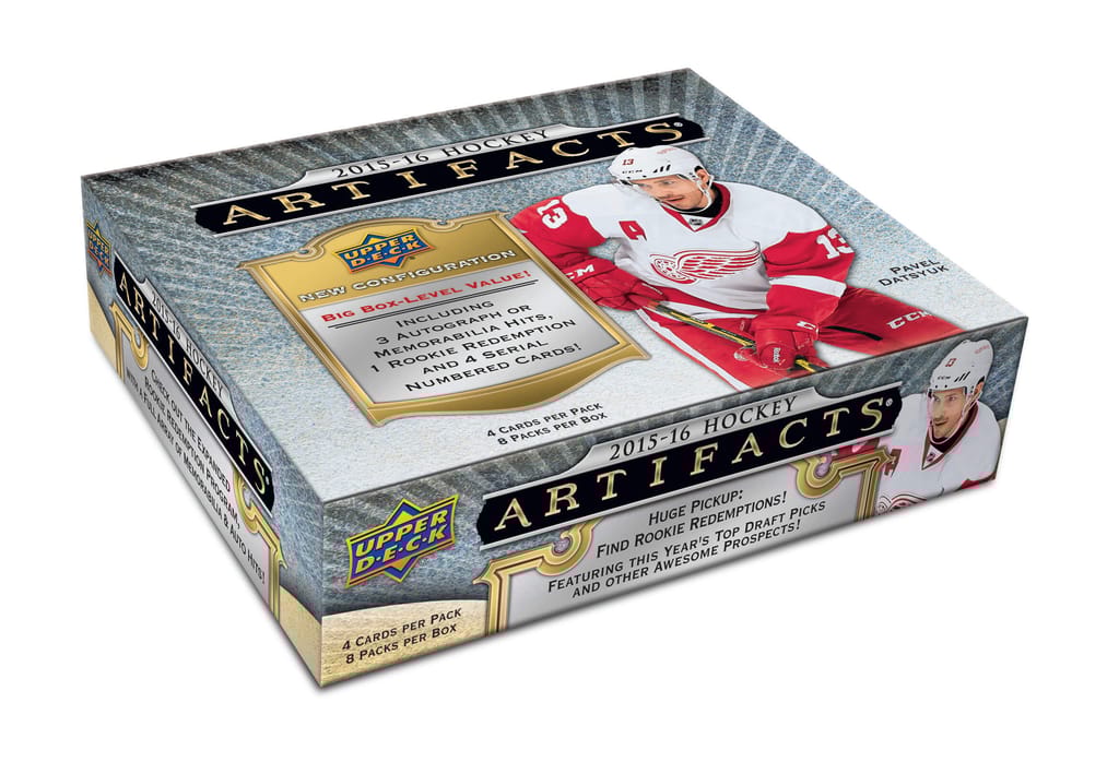 15-16 Upper Deck Artifacts Hockey Hobby Box
