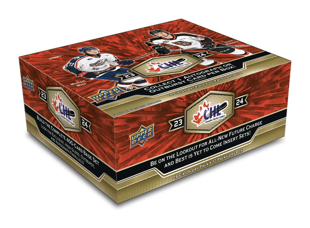 23-24 Upper Deck CHL Hockey Hobby Box