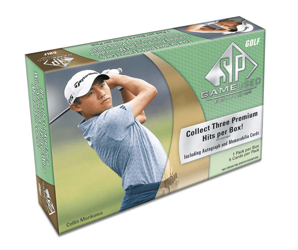 2024 Upper Deck SP Game Used Golf Hobby Box