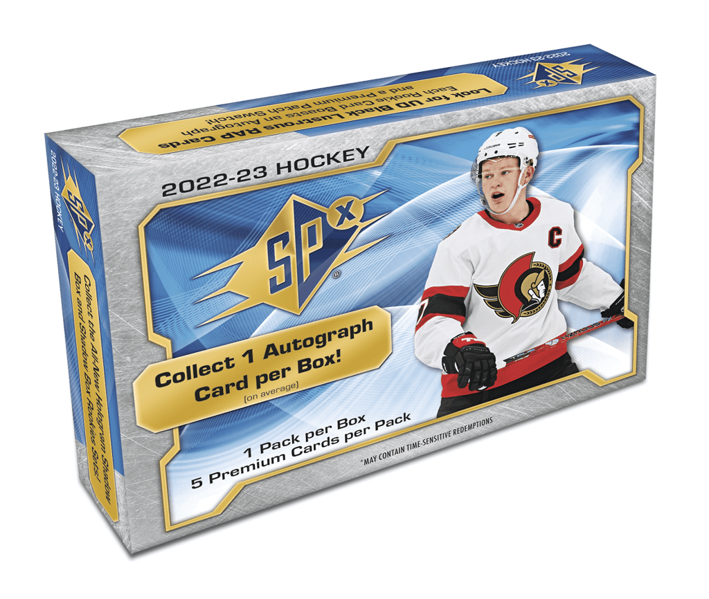 2022-23 Upper Deck SPx Hockey Hobby Box