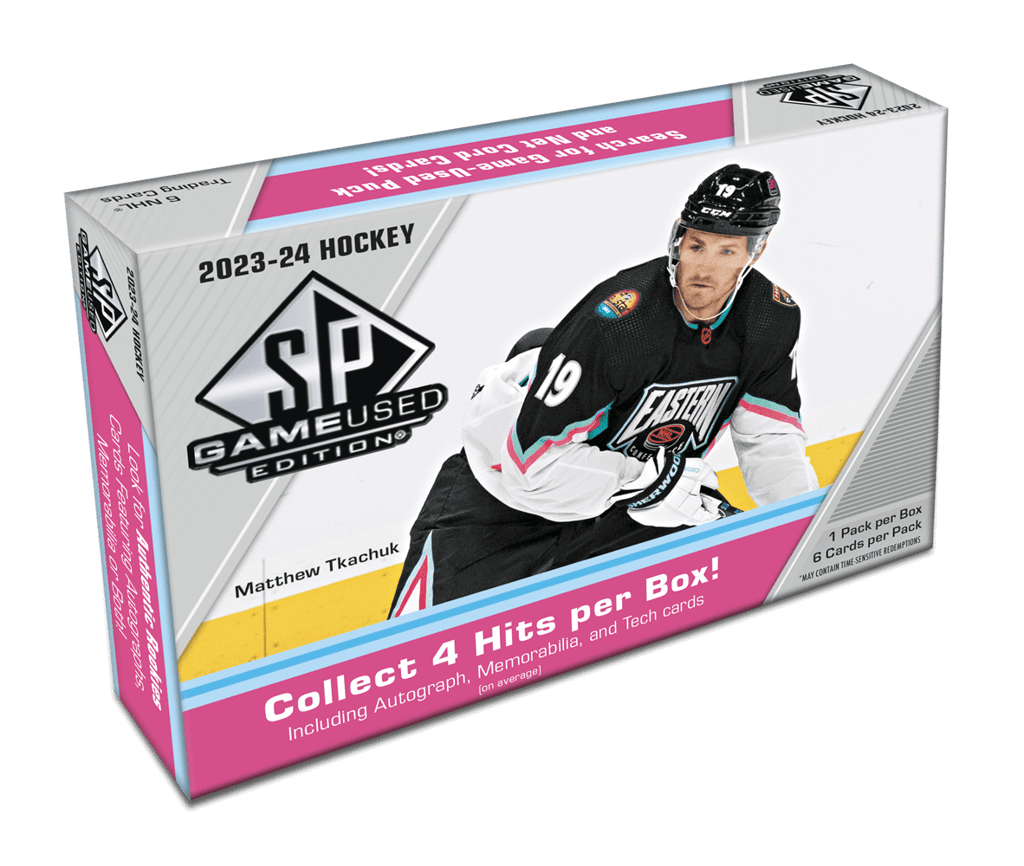 2023-24 Upper Deck SP Game Used Hockey Hobby Box
