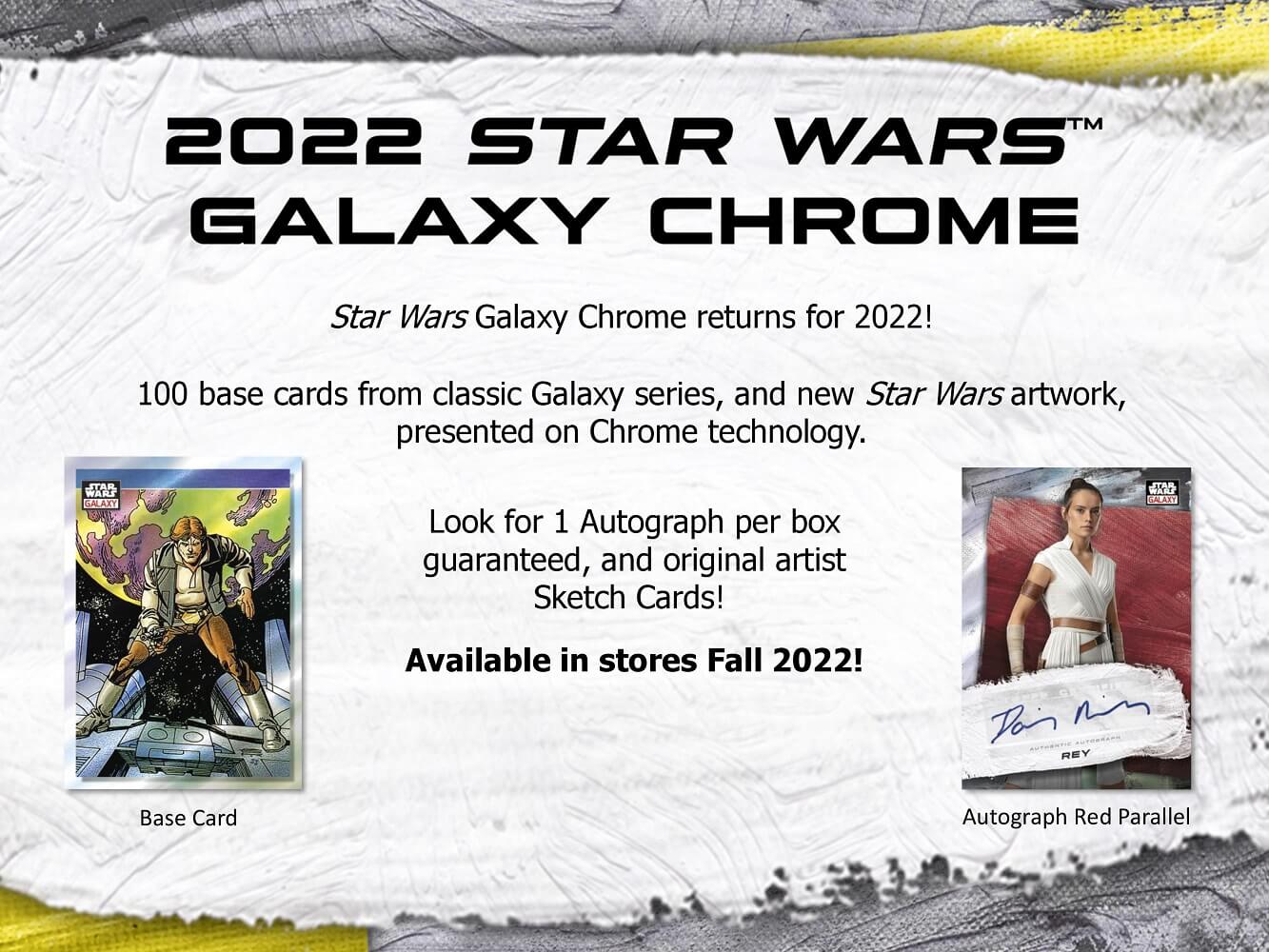 2022 Topps Star Wars Chrome Galaxy Hobby Box - CloutsnChara
