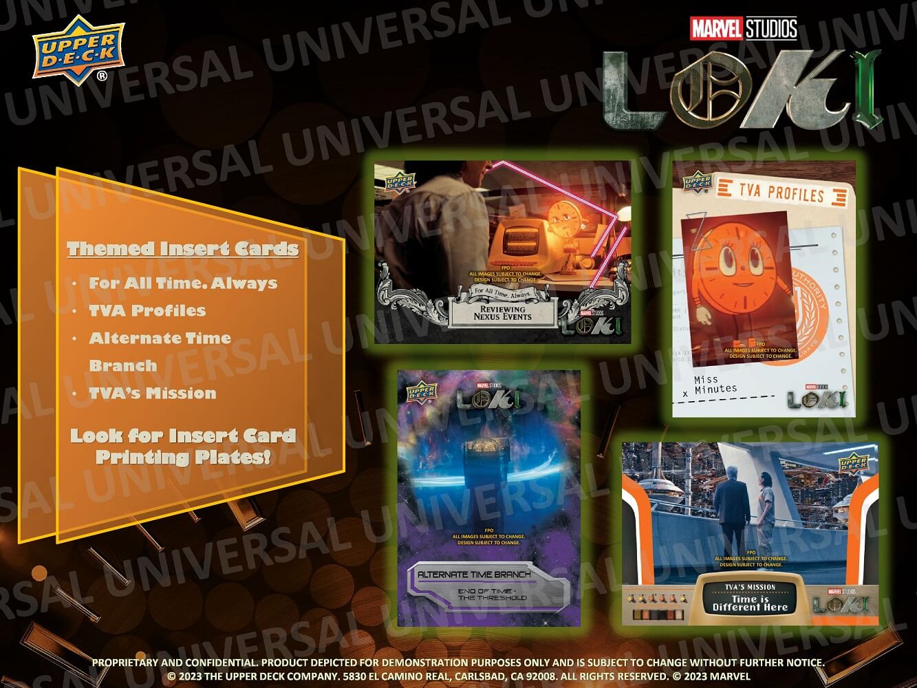 Upper Deck Marvel Studios Loki Season 1 Trading Cards Box