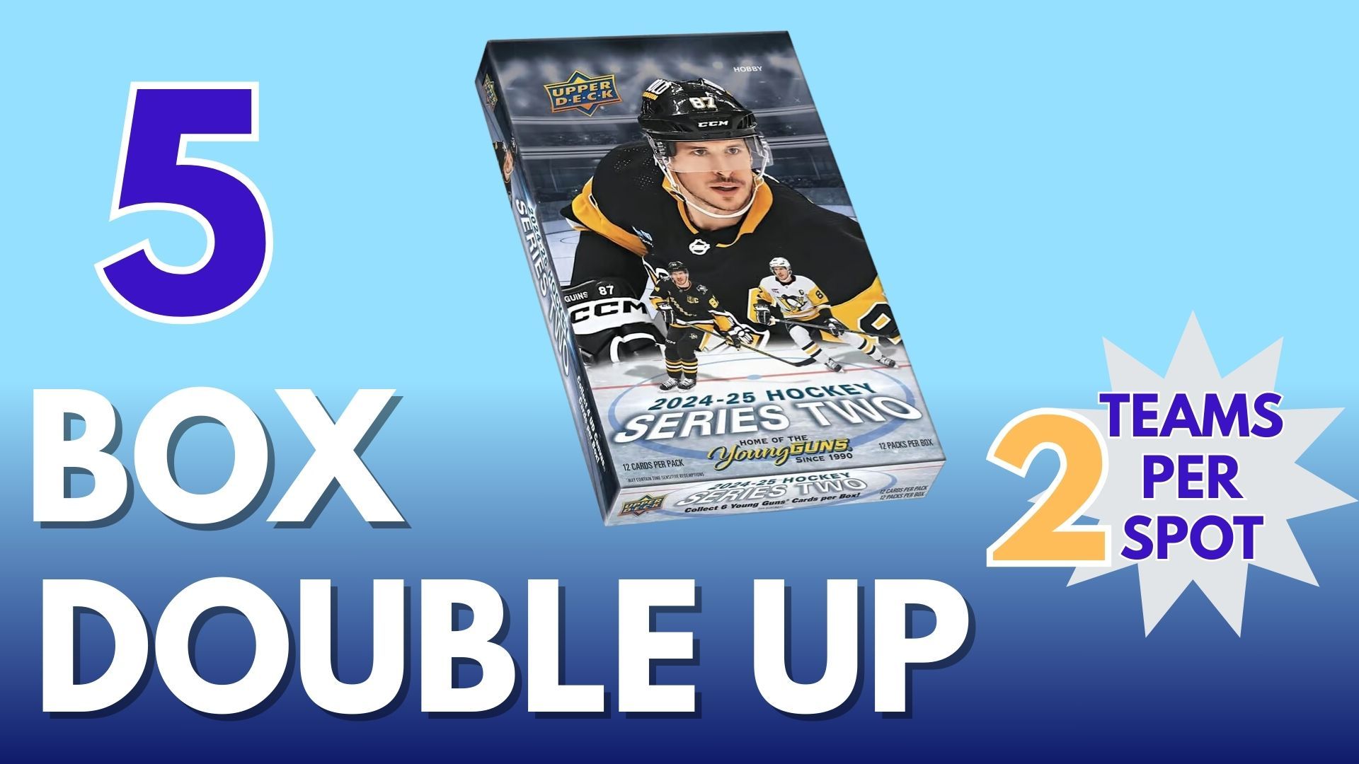 GB23,512 2425 UD SERIES TWO 5 BOX DOUBLE UP! CloutsnChara