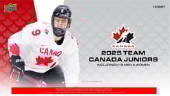 2025 Upper Deck Team Canada World Juniors Hockey Hobby Box