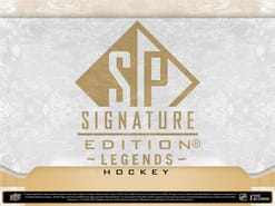 2020-21 Upper Deck SP Signature Edition Legends Hockey Hobby Box