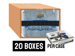 21-22 Upper Deck Artifacts Hockey Hobby Case - 20 boxes per case