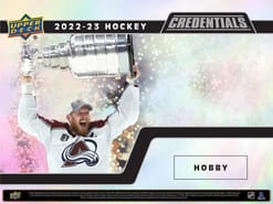 2022-23 Upper Deck Credentials Hockey Hobby Box