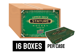 22-23 Upper Deck Stature Hobby Hockey Box Case - 16 boxes per case