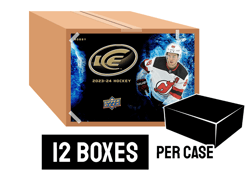 23-24 Upper Deck Ice Hockey Hobby Box Case - 12 boxes per case