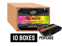 22-23 Upper Deck Black Diamond Hockey Hobby Box Case - 10 boxes per case