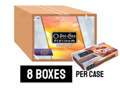 23-24 Upper Deck O-Pee-Chee Platinum Hobby Hockey Box Case - 8 boxes per case