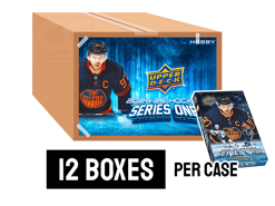 24-25 Upper Deck Series 1 Hobby Hockey Box Case - 12 boxes per case