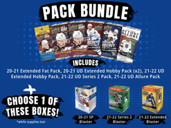 Upper Deck Pack Bundle With FREE Blaster Box