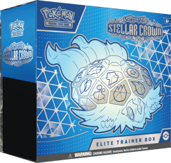 Pokemon Scarlet and Violet Stellar Crown Elite Trainer Box