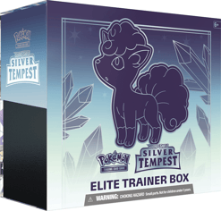 Pokemon Sword & Shield Silver Tempest Sealed Elite Trainer Box