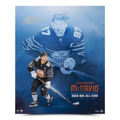Connor McDavid Autographed “2020 All-Star” 20x24 Photo