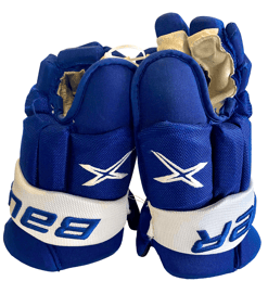 Sheldon Keefe Practice Used Gloves Toronto Maple Leafs (With COA)