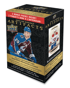 2021-22 Upper Deck Artifacts Hockey Blaster Box