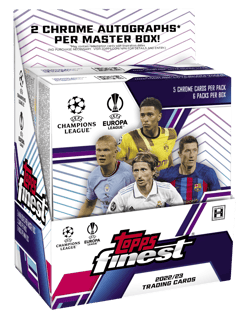 2022-23 Topps Finest UEFA Club Competitions Soccer Hobby Box