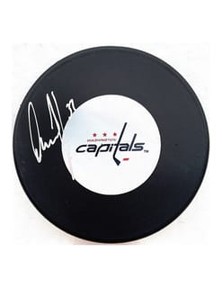 Olaf Kolzig Autographed Puck Washington Capitals