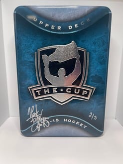 2014-15 Upper Deck The Cup Autographed Henrik Borgstrom 2/3
