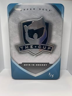 2015-16 Upper Deck The Cup Autographed Tin Charlie McAvoy 3/5