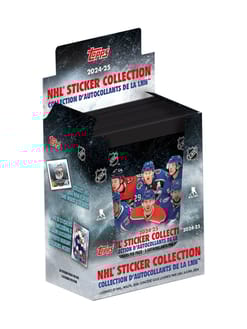 2024-25 Topps NHL Sticker Packs Box (50 Packs)