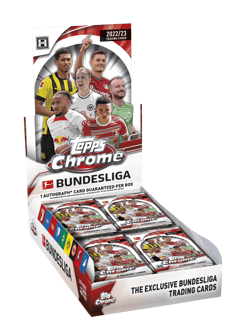 2022-23 Topps Chrome Bundesliga Soccer Hobby Box