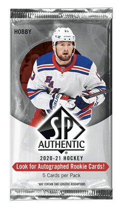 2020-21 Upper Deck SP Authentic Hockey Hobby Pack