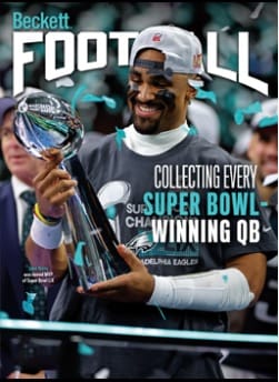 Beckett Football Pricing Guide #411 April 2025