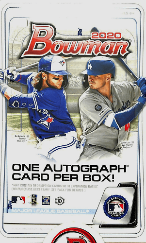 2020 Bowman Baseball Hobby Box