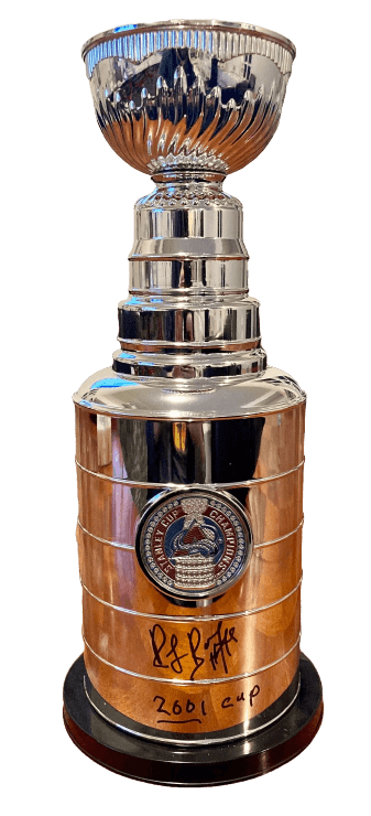 Ray Bourque Autographed Colorado Avalanche 14" Stanley Cup