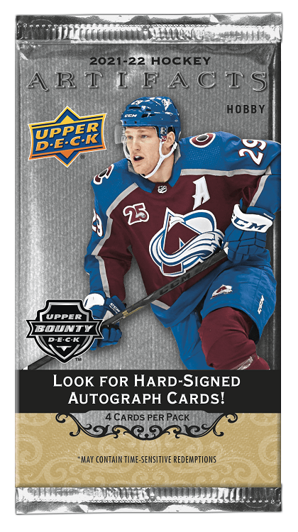 2021-22 Upper Deck Artifacts Hockey Hobby Pack