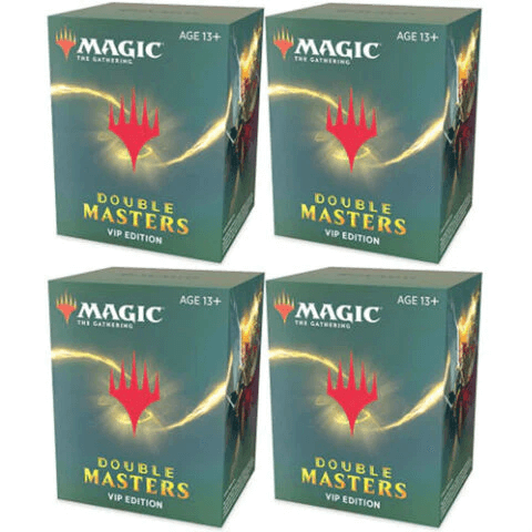 Magic The Gathering Double Masters VIP Edition Sealed Box (4 Packs)