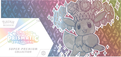 Pokemon Scarlet & Violet Prismatic Evolutions Super Premium Collection Box