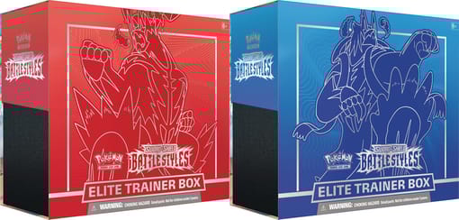 Pokemon Sword & Shield Battle Styles Elite Trainer Box