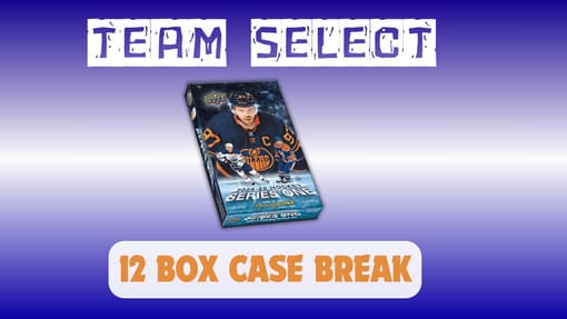 GB#22,743 - 24-25 UPPER DECK SERIES ONE 12 BOX CASE - T-SELECT #1
