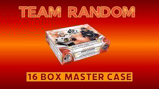 GB#22,798 - 23-24 UPPER DECK SP AUTHENTIC 16 MASTER BOX CASE - T-RANDOM #1