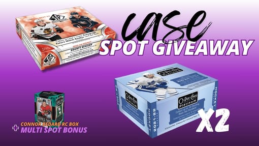 GB#22,830 - *23-24 SPA #2 SPOT GIVEAWAY!* 21-22 OPC PLAT 2 BOX BREAK W/ CASE #2 SPOT GIVEAWAY #18/32! + MULTI SPOT BONUS!