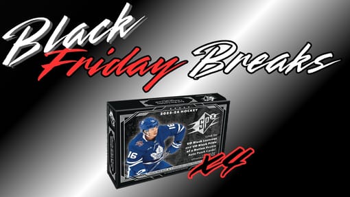 GB#22,934 - *BLACK FRIDAY SPECIAL* - 23-24 UPPER DECK SPX 4 BOX TEAM RANDOM! BEDARD POTENTIAL!