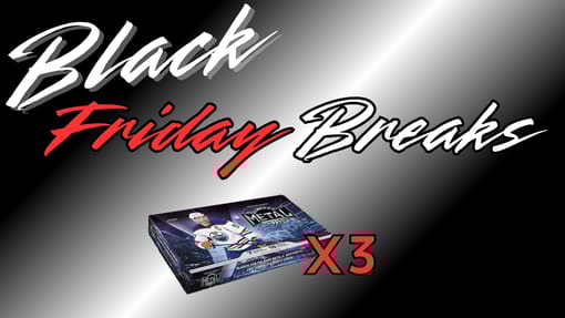 GB#22,917 - *BLACK FRIDAY SPECIAL* - 23-24 UD SKYBOX METAL UNIVERSE 3 BOX BREAK!