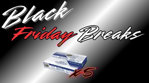 GB#22,942 - *BLACK FRIDAY SPECIAL!* 21-22/22-23 UD CLEAR CUT 5 BOX BREAK!