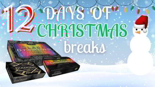 GB#23,055 - *HIGH END - 12 DAYS OF CHRISTMAS BREAKS!* MULTI YEAR BLACK DIAMOND BREAK W/ HUGE ROOKIE POTENTIAL!