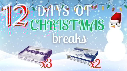 GB#23,022 - *12 DAYS OF CHRISTMAS BREAKS!* MULTI YEAR CLEAR CUT 5 BOX DBL UP!